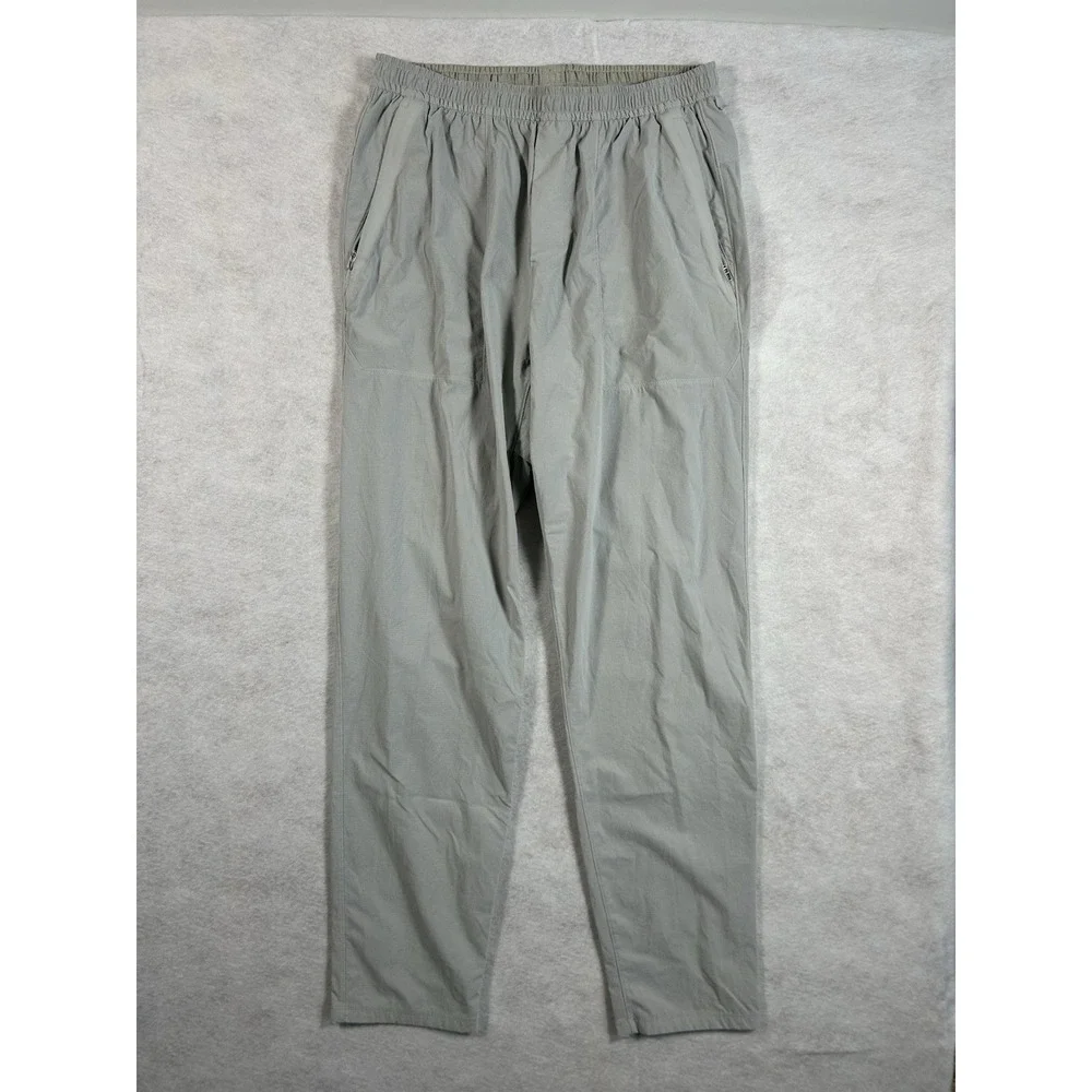 Lululemon Men's Ripstop Pull-On Classic-Fit Pants Medium Grey 30